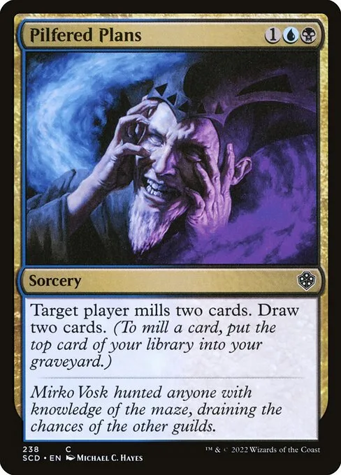 Pilfered Plans · Starter Commander Decks 238/352