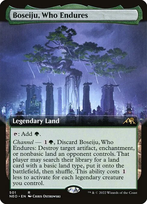 Boseiju, Who Endures · Kamigawa: Neon Dynasty 501/531