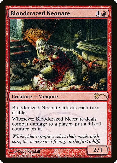 Bloodcrazed Neonate · Wizards Play Network 2011 83/3