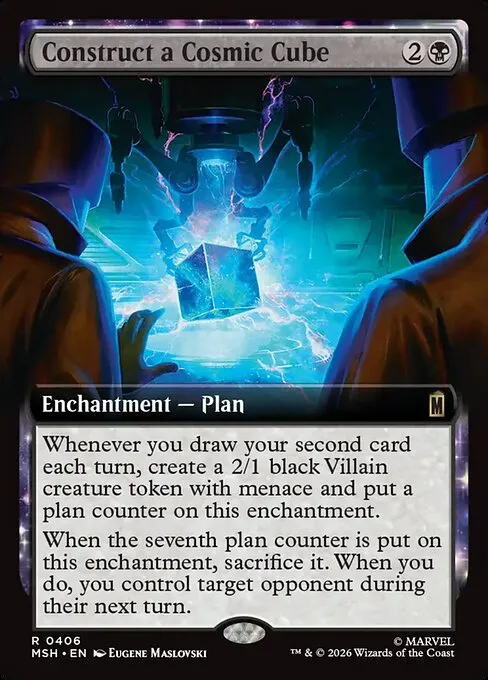Construct a Cosmic Cube · Marvel Super Heroes 406/24