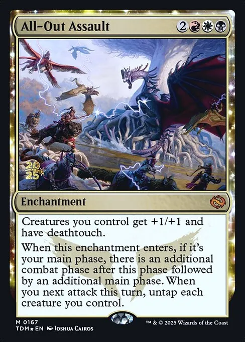 All-Out Assault · Tarkir: Dragonstorm Promos 167s/160