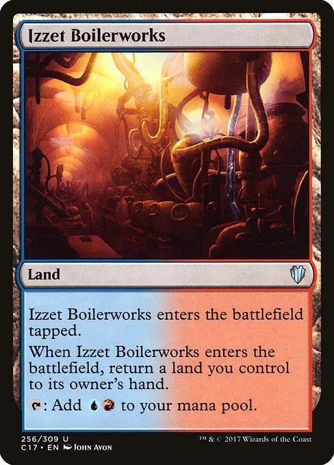 Izzet Boilerworks · Commander 2017 256/309