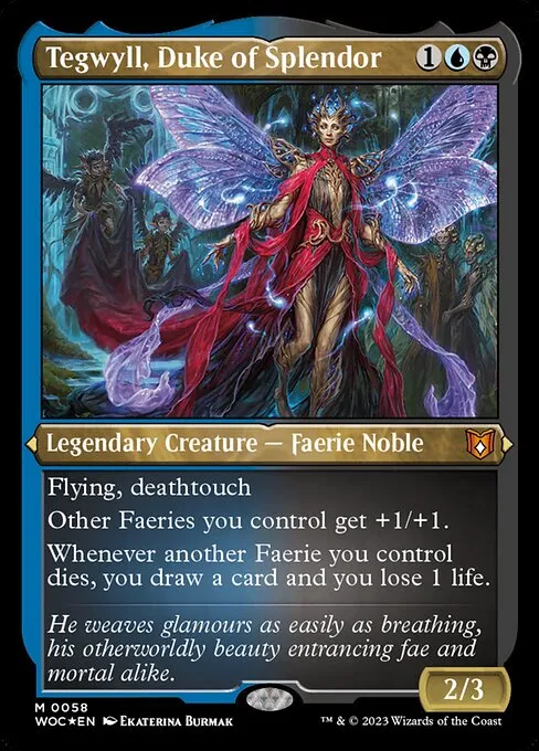 Tegwyll, Duke of Splendor · Wilds of Eldraine Commander 58/173