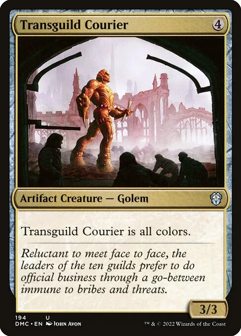 Transguild Courier · Dominaria United Commander 194/240