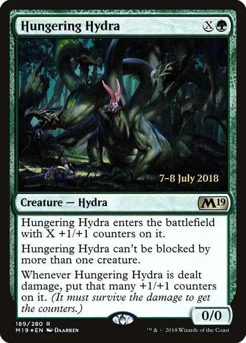 Hungering Hydra · Core Set 2019 Promos 189s/95
