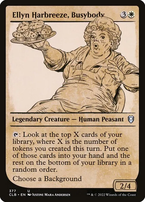 Ellyn Harbreeze, Busybody · Commander Legends: Battle for Baldur's Gate 377/936