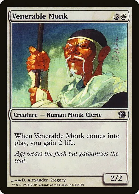Venerable Monk · Ninth Edition 51★/710