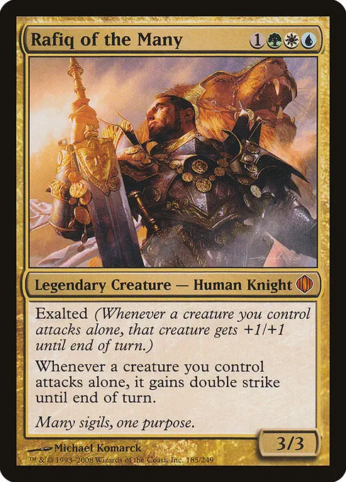 Rafiq of the Many · Shards of Alara 185/250
