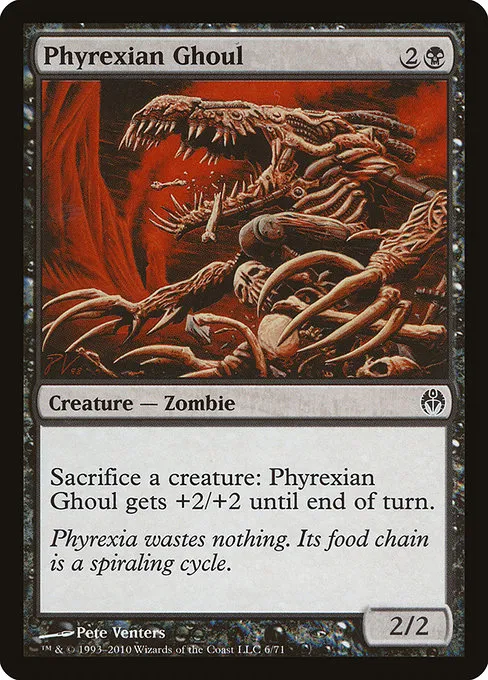 Phyrexian Ghoul · Duel Decks: Phyrexia vs. the Coalition 6/71
