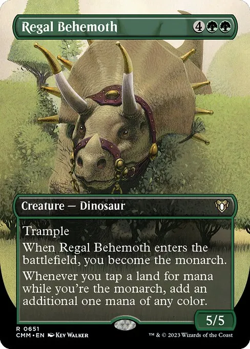 Regal Behemoth · Commander Masters 651/1067