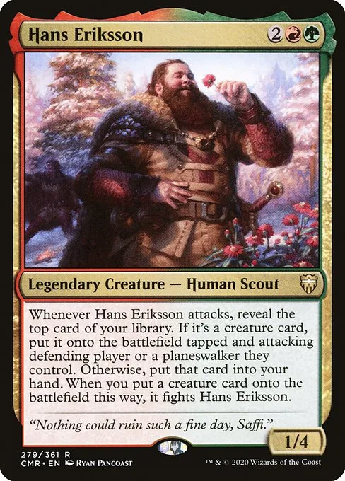 Hans Eriksson · Commander Legends 279/718