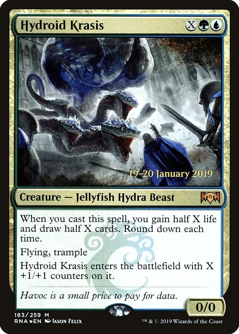 Hydroid Krasis · Ravnica Allegiance Promos 183s/81