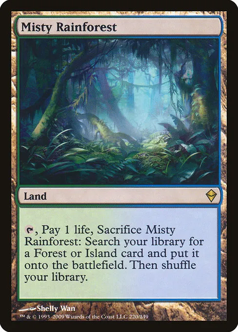Misty Rainforest · Zendikar 220/269