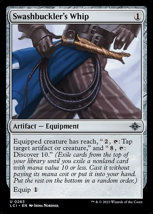 Swashbuckler's Whip · The Lost Caverns of Ixalan 263/416