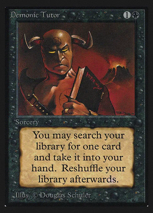 Demonic Tutor · Collectors' Edition 105/302