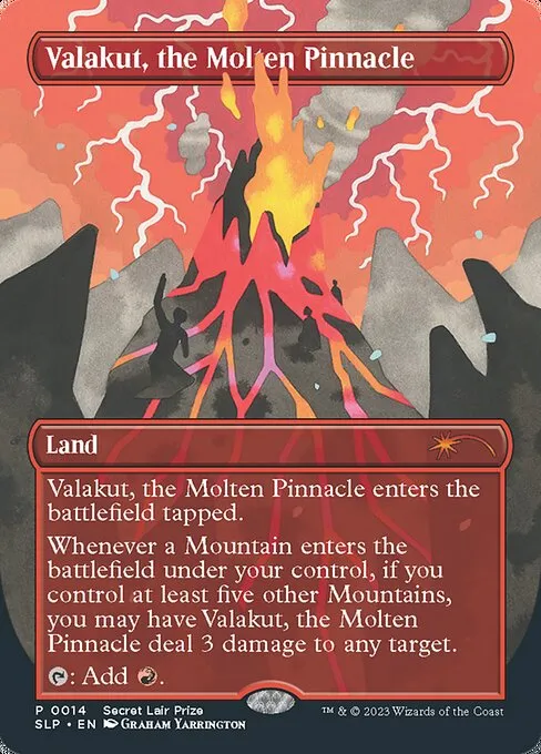 Valakut, the Molten Pinnacle · Secret Lair Promo 14/51