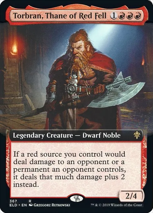 Torbran, Thane of Red Fell · Throne of Eldraine 367/398