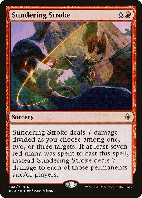 Sundering Stroke · Throne of Eldraine 144/398