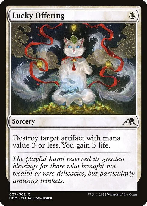 Lucky Offering · Kamigawa: Neon Dynasty 27/531