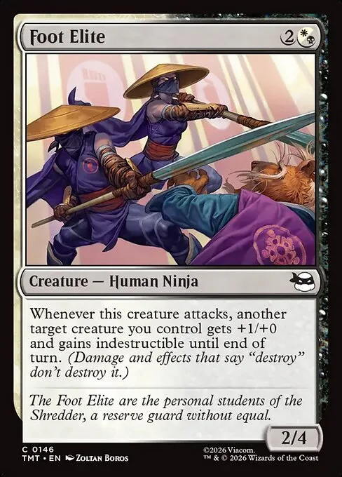 Foot Elite · Teenage Mutant Ninja Turtles 146/320