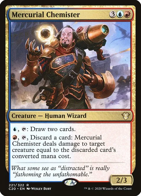 Mercurial Chemister · Commander 2020 221/322