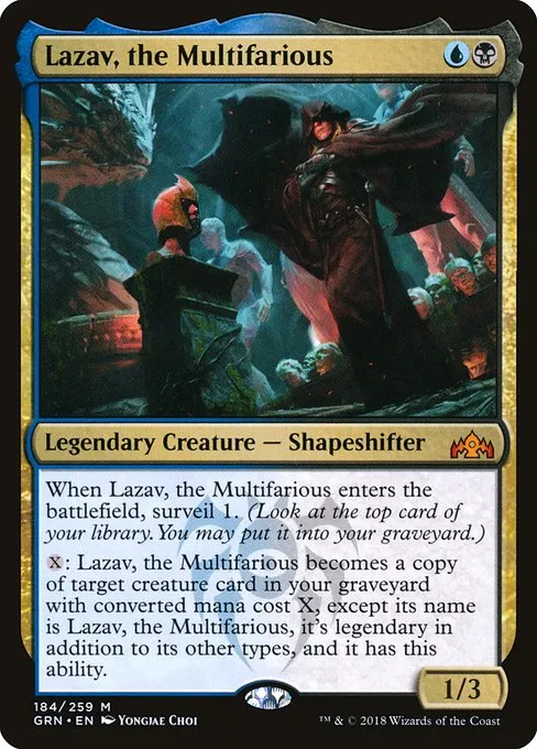 Lazav, the Multifarious · Guilds of Ravnica 184/273