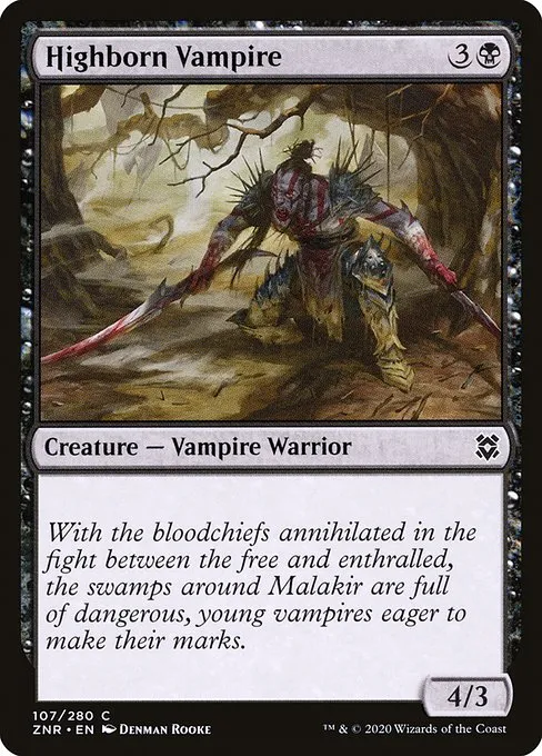 Highborn Vampire · Zendikar Rising 107/407