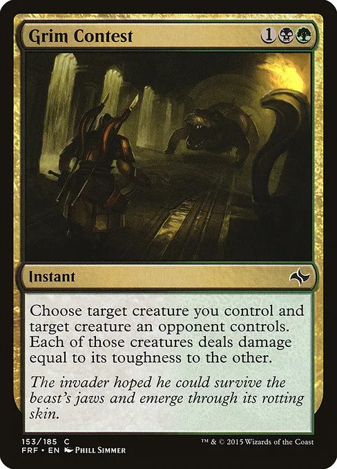 Grim Contest · Fate Reforged 153/191