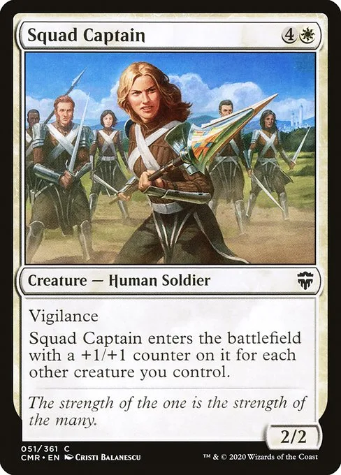 Squad Captain · Commander Legends 51/718