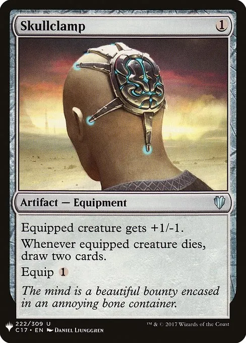 Skullclamp · The List C17-222/5050