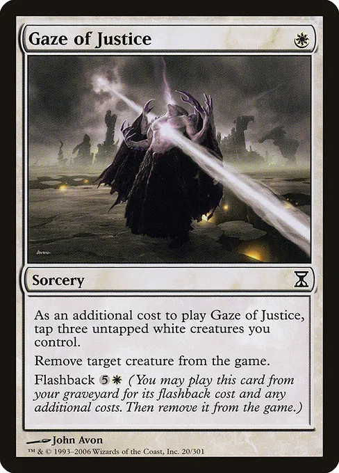 Gaze of Justice · Time Spiral 20/301