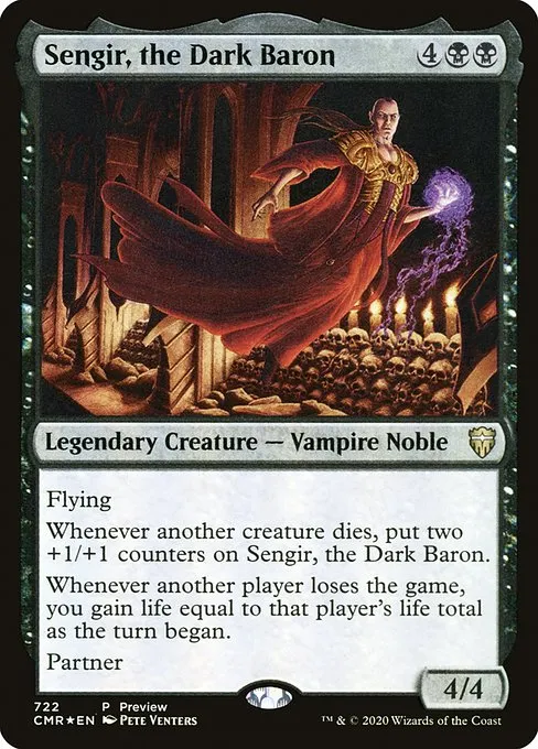 Sengir, the Dark Baron · Commander Legends 722/718