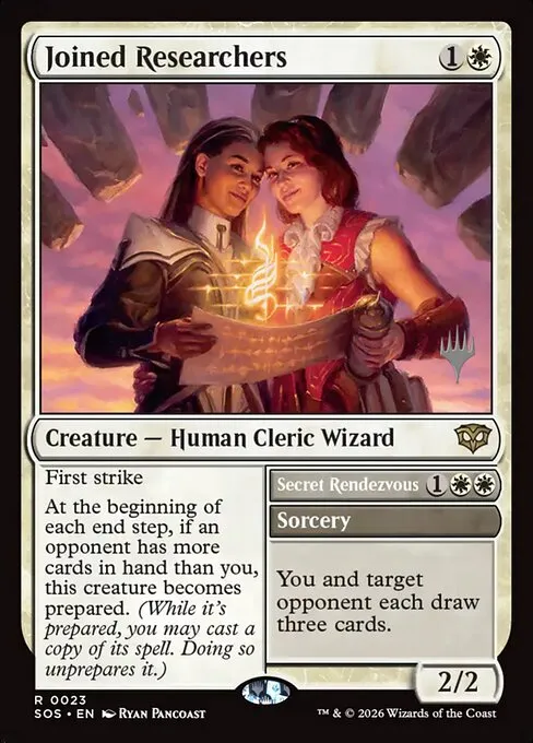 Joined Researchers // Secret Rendezvous · Secrets of Strixhaven Promos 23p/80