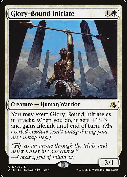 Glory-Bound Initiate · Amonkhet 16/287