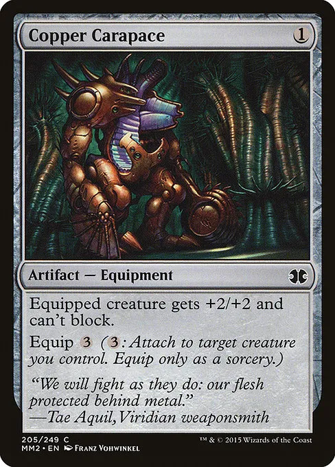Copper Carapace · Modern Masters 2015 205/249