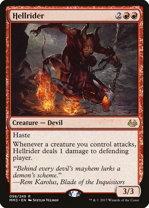 Hellrider · Modern Masters 2017 98/249