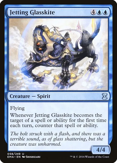 Jetting Glasskite · Eternal Masters 58/249
