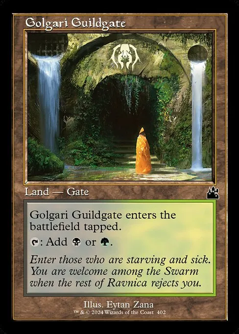 Golgari Guildgate · Ravnica Remastered 402/531