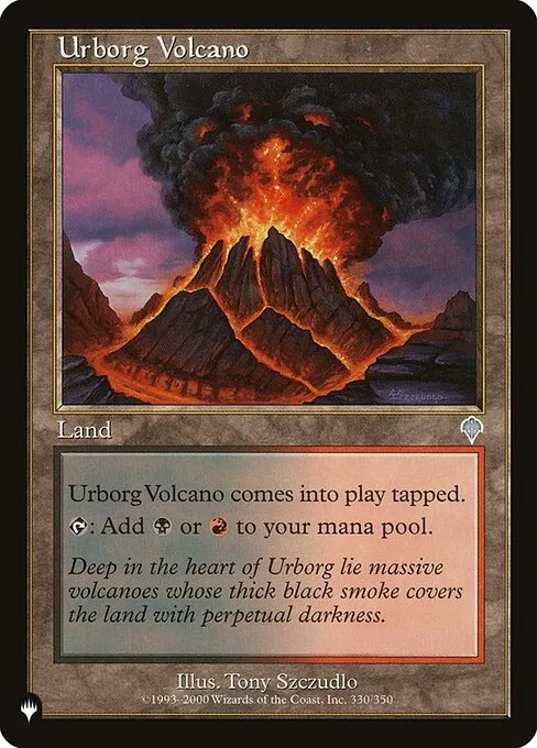 Urborg Volcano · The List INV-330/5050