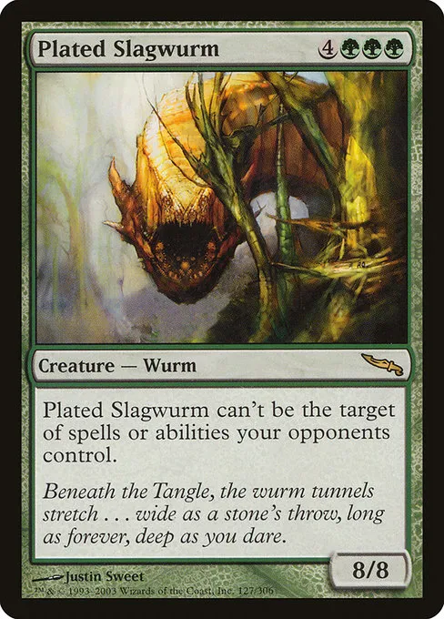 Plated Slagwurm · Mirrodin 127/306