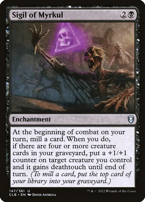 Sigil of Myrkul · Commander Legends: Battle for Baldur's Gate 147/936