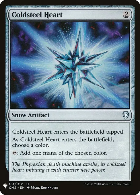 Coldsteel Heart · The List CM2-181/5050