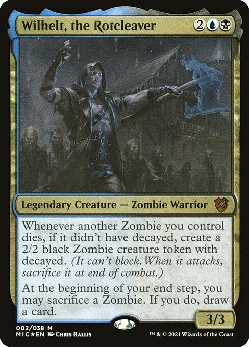 Wilhelt, the Rotcleaver · Midnight Hunt Commander 2/187