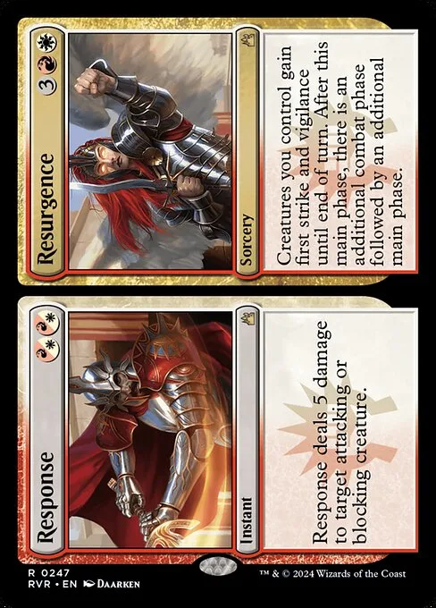 Response // Resurgence · Ravnica Remastered 247/531