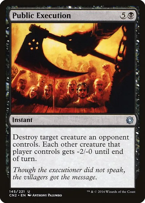 Public Execution · Conspiracy: Take the Crown 145/222