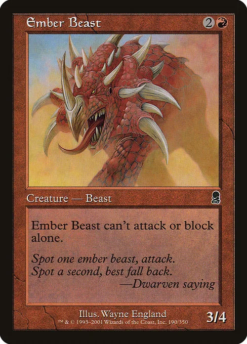 Ember Beast · Odyssey 190/353