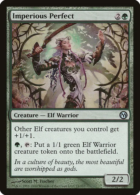 Imperious Perfect · Duels of the Planeswalkers 71/113