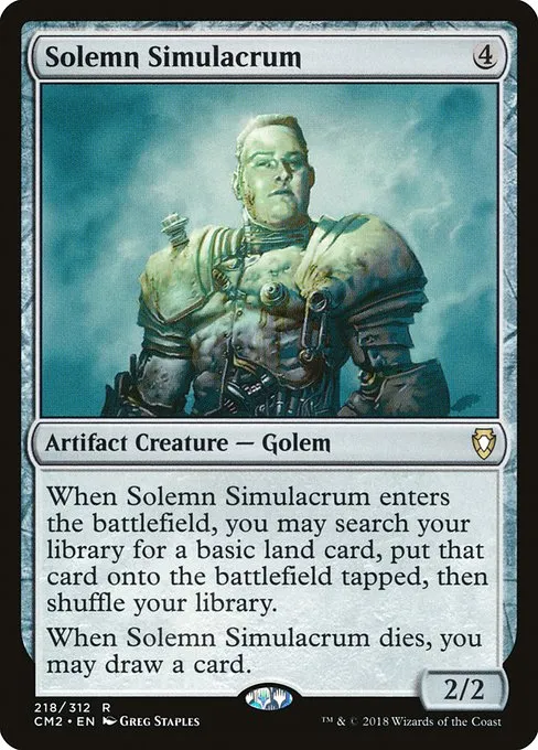 Solemn Simulacrum · Commander Anthology Volume II 218/312