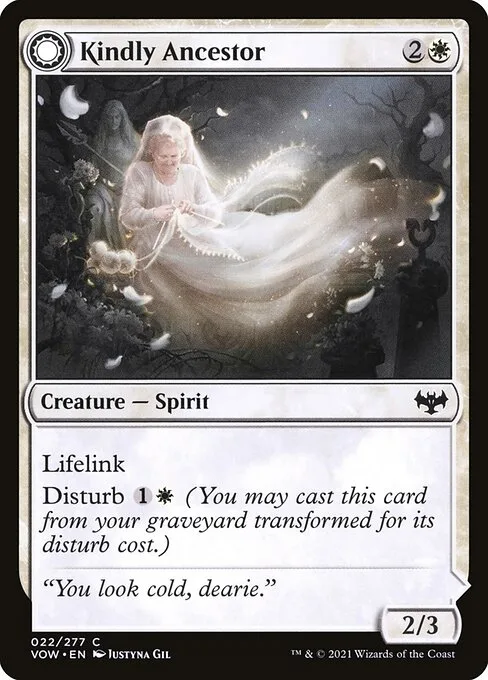 Kindly Ancestor // Ancestor's Embrace · Innistrad: Crimson Vow 22/423