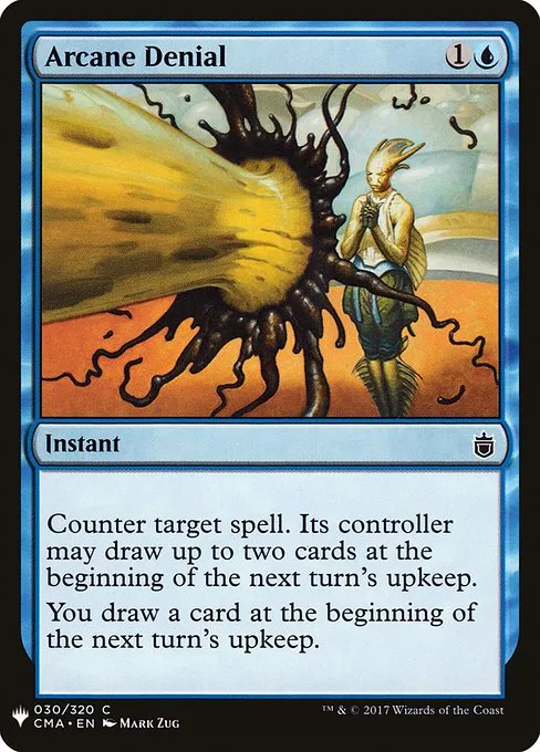 Arcane Denial · The List CMA-30/5050